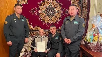 Алматыда ҰОС ардагері 101 жасқа толды, сурет - Zakon.kz жаңалық 25.11.2025 16:36