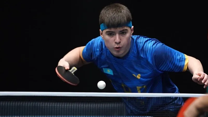 Алан Құрманғалиев үстел теннисінен жастар арасындағы әлем чемпионатын жеңіспен бастады
