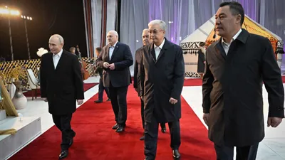 Мемлекет басшылары, бейресми кездесу, Бішкек, ҰҚШҰ саммиті , сурет - Zakon.kz жаңалық 26.11.2025 19:22