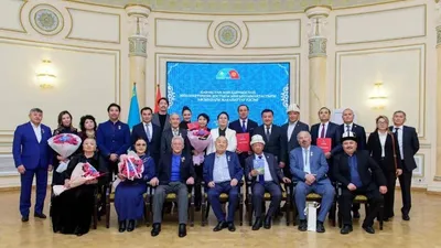 Мәдениет қайраткерлері, Алматы, Достық үйі,  Шыңғыс Айтматов атындағы халықаралық сыйлық , сурет - Zakon.kz жаңалық 27.11.2025 18:39