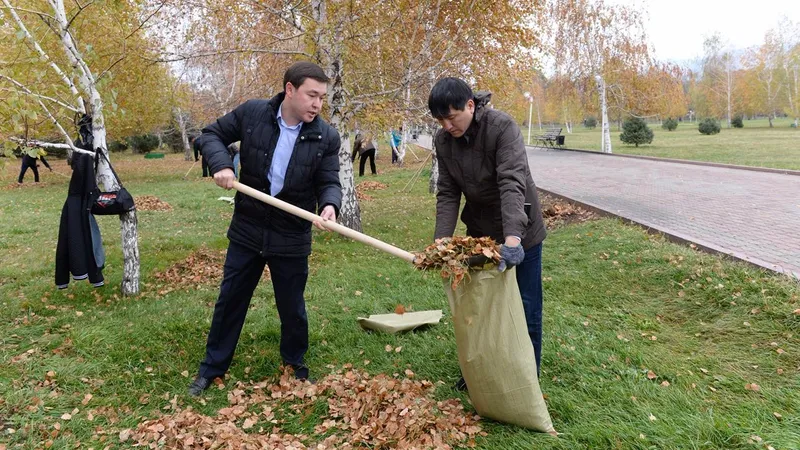 Алматы "Таза Қазақстан" бағдарламасы аясында экологиялық шаралар күшейтілді