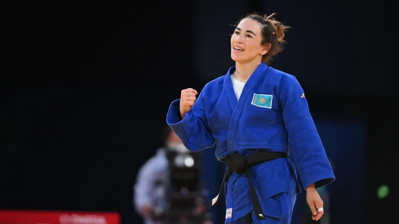 Әбиба Әбужақынова Абу-Дабидегі Grand Slam турнирінде қола медаль иеленді
