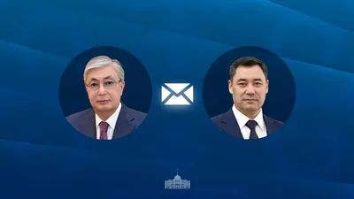 Құттықтау жеделхаты, Тоқаев, Қасым-Жомарт Тоқаев, Садыр Жапаров, Жогорку Кенеш сайлауы, сурет - Zakon.kz жаңалық 30.11.2025 16:00