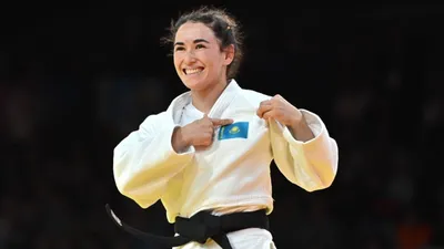 Әбиба Әбужақынова, Абу-Даби, Grand Slam, қола медаль, Қазақстан, сурет - Zakon.kz жаңалық 30.11.2025 17:46