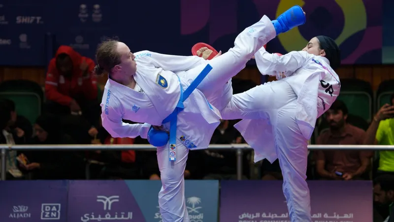 Қазақстан спортшысы каратэден Әлем чемпионатының финалына шықты