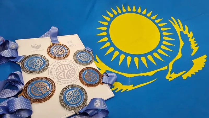 Қазақстан оқушылары халықаралық олимпиадада алты медаль иеленді
