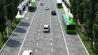 Желтоқсан көшесінде BRT (Bus Rapid Transit) желісінің іске қосылуына байланысты қозғалысты ұйымдастырудың жаңа сызбасы енгізіледі., сурет - Zakon.kz жаңалық 01.12.2025 11:04