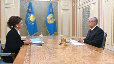 Мемлекет басшысы Премьер-министрдің орынбасары – Мәдениет және ақпарат министрі Аида Балаеваны қабылдады, сурет - Zakon.kz жаңалық 03.12.2025 15:32