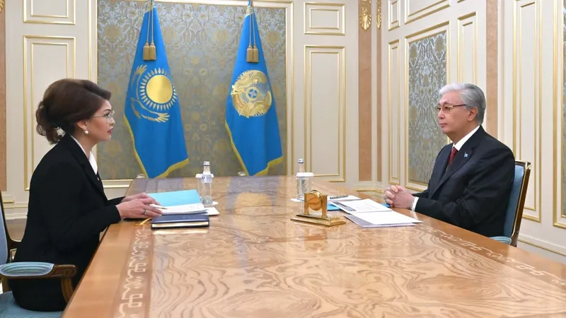 Қасым-Жомарт Тоқаев Аида Балаеваны қабылдады