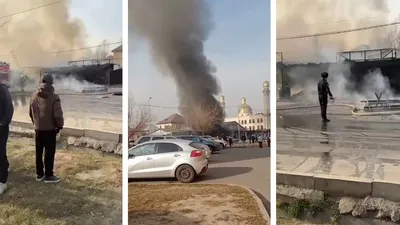 Хасанғалиева көшесіндегі «Жас-Қанат» шағынауданында тұрмыстық ғимараттар мен алдын ала мәлімет бойынша дүкен 80 шаршы метр алаңда өртенді. Жетіспеушілік бойынша медициналық көмекке бес адам жүгініп, барлығы ауруханаға жатқызылды, деп хабарлайды Zakon.kz., сурет - Zakon.kz жаңалық 03.12.2025 22:42
