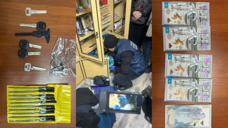 Тәртіп сақшылары ұрлықпен айналысып жүрген күдіктіні қолға түсірді