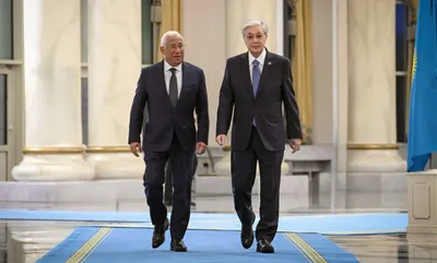 Тоқаев елімізге алғаш рет келген Коштамен келіссөз жүргізді, сурет - Zakon.kz жаңалық 04.12.2025 18:05