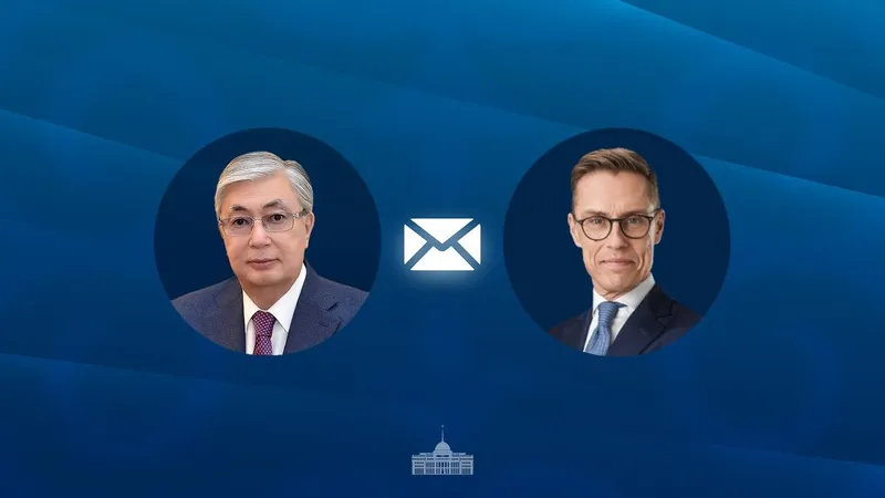 Мемлекет басшысы Финляндия президентін Тәуелсіздік күнімен құттықтады