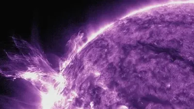 8 желтоқсанда Күн бетінде бес жарқыл тіркелді , сурет - Zakon.kz жаңалық 09.12.2025 10:18