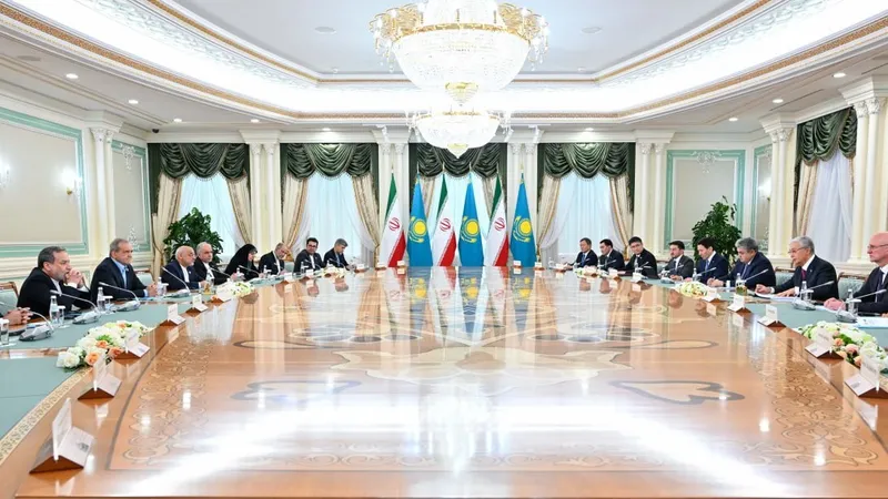 Қазақстан мен Иран президенттері не туралы келісті