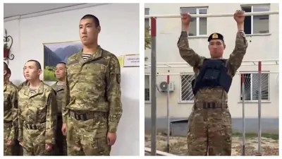 Бойы 209 см: Қазақстандағы ең бойы ұзын сарбаз Ақтаудағы теңіз жаяу әскерінде қызмет етіп жүр, сурет - Zakon.kz жаңалық 11.12.2025 14:21