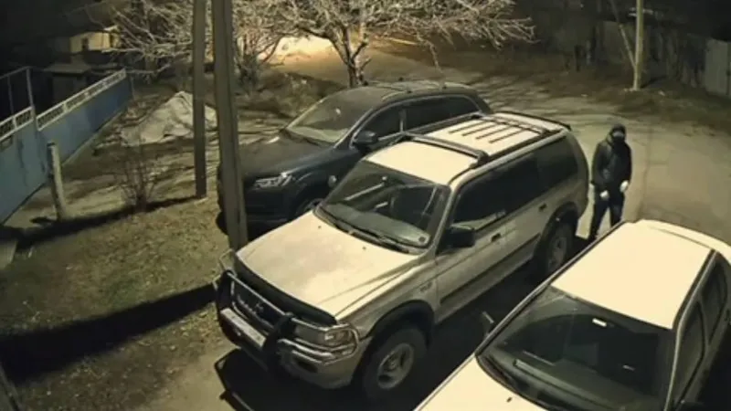 Алматыда көліктерден жүйелі түрде ұрлық жасаған күдікті ұсталды