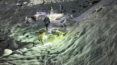 Тау, Алматы облысы, Талғар ауданы, турист, құтқару, сурет - Zakon.kz жаңалық 14.12.2025 09:55