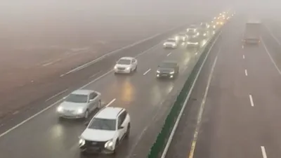 Ауа райының күрт өзгеруіне байланысты Қарағанды облысы аумағынан өтетін республикалық маңызы бар автожолдарда көлік қозғалысына уақытша шектеу енгізілді. , сурет - Zakon.kz жаңалық 15.12.2025 16:54