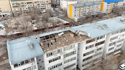 Қонаев қаласында қатты жел салдарынан төтенше жағдай жарияланады