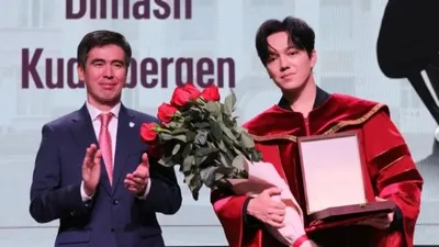 Димаш Құдайберген жаңа атаққа ие болды , сурет - Zakon.kz жаңалық 18.12.2025 12:46