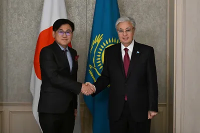 Тоқаев Хироши Микитаниді қабылдады, сурет - Zakon.kz жаңалық 18.12.2025 17:51