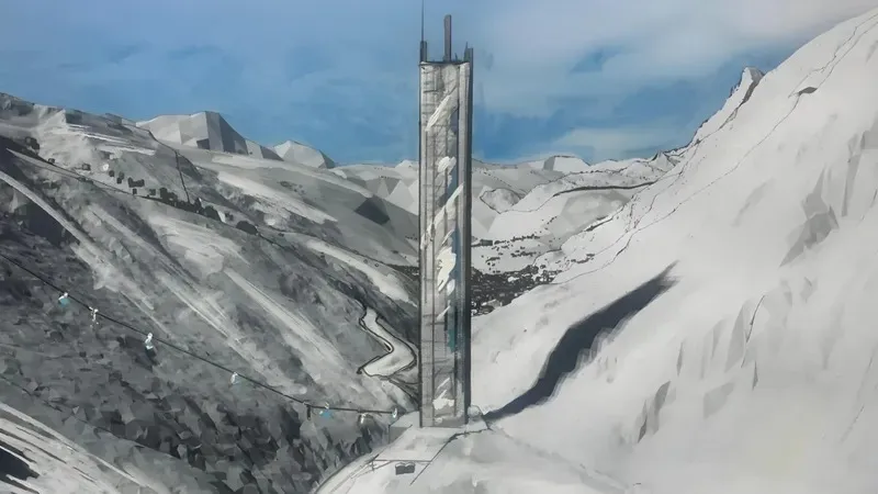 Альпі тауының етегінде салынатын зәулім ғимарат жобасы таныстырылды