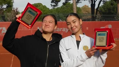 Теннис, Түркия, Асылжан Арыстанбекова, Іңкәр Дүйсебай, ITF W15, сурет - Zakon.kz жаңалық 21.12.2025 09:20