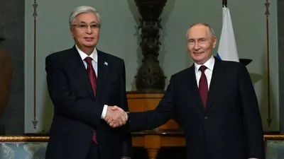 Кездесу, Тоқаев, Путин, Қазақстан, Ресей, Санкт-Петербург, сурет - Zakon.kz жаңалық 22.12.2025 19:11