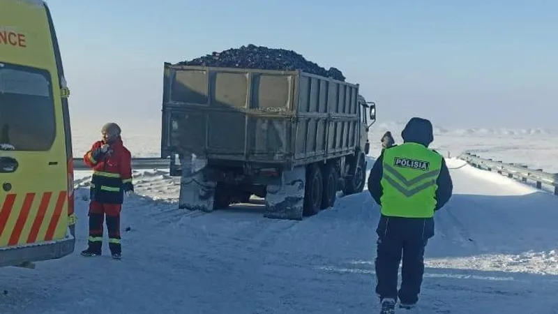 Жол апаты, Абай облысы, Алматы-Өскемен, тас жолы, қайғылы оқиға, сурет - Zakon.kz жаңалық 23.12.2025 21:59