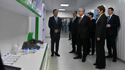 Мемлекет басшысы Жамбыл облысындағы фармацевтикалық кәсіпорындардың қызметімен танысты