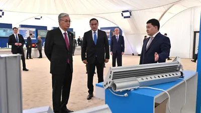 Мемлекет басшысы "Тараз" шағын индустриалдық аймағын аралап көрді