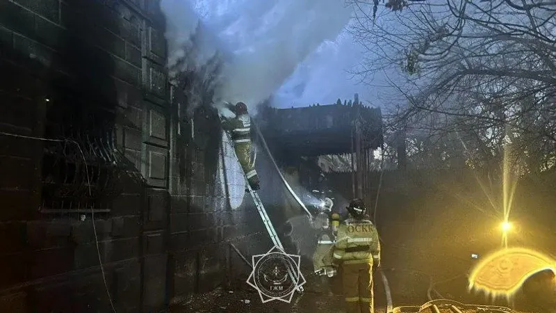 Өрт, Тараз, дәмхана, шатыр, Ақбұлақ, сурет - Zakon.kz жаңалық 12.01.2026 18:50