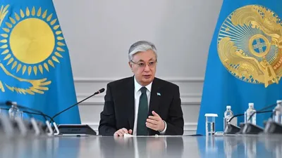 Қасым-Жомарт Тоқаев, Құрылтай, бесінші отырыс, Қызылорда, 20 қаңтар, сурет - Zakon.kz жаңалық 12.01.2026 18:29