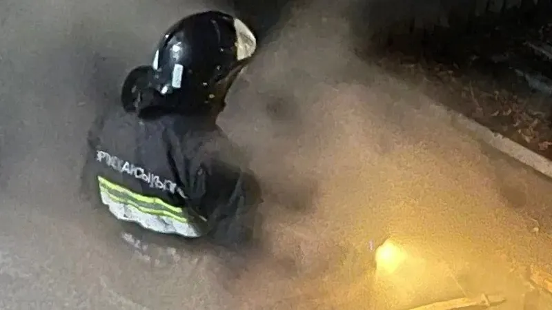 Таразда дәмхана өртенді