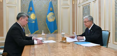 Тоқаев QazaqGaz басқарма төрағасын қабылдады, сурет - Zakon.kz жаңалық 13.01.2026 18:12