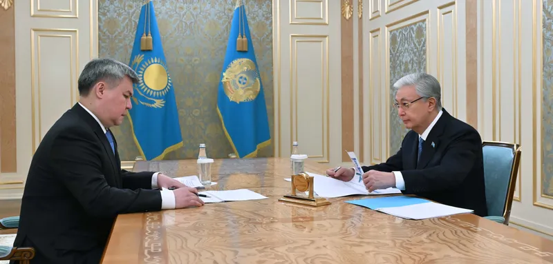 Тоқаев QazaqGaz басқарма төрағасын қабылдады