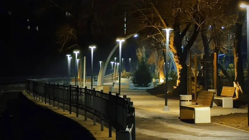 Алматының Алатау ауданында жаңа жүргіншілер аймағы ашылды