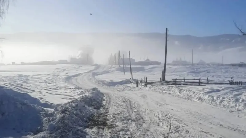 Шығыс Қазақстан облысында ауа температурасы -56°C-қа дейін төмендеді