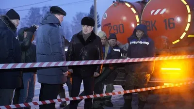 ШҚО әкімі, Нұрымбет Сақтағанов, Өскемен, аяз, сусыз қалу , сурет - Zakon.kz жаңалық 19.01.2026 20:49