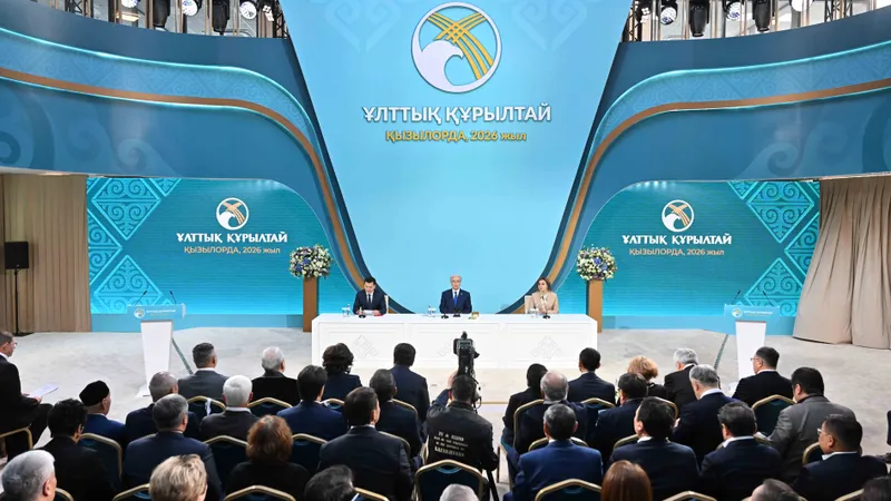 Қызылордада Қасым-Жомарт Тоқаевтың қатысуымен Ұлттық құрылтайдың V отырысы басталды