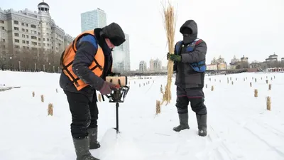 Астанада Есіл өзенінде қыс мезгілінде балық қорын сақтау бағытында жұмыс жүріп жатыр, деп хабарлайды елорда әкімдігінің ресми сайты., сурет - Zakon.kz жаңалық 20.01.2026 16:36