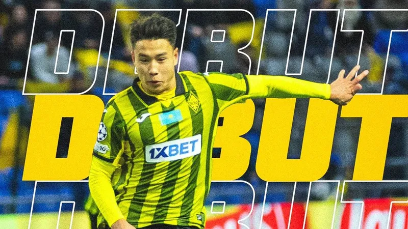 "Қайраттың" екі түлегі "Брюггеге" қарсы матчта дебют жасады