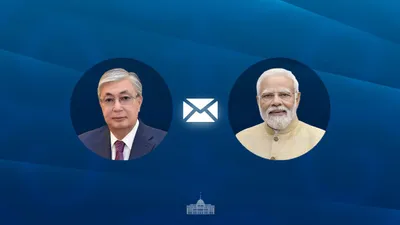 Құттықтау жеделхаты, Тоқаев, Үндістан, премьер-министрі, Республика күні , сурет - Zakon.kz жаңалық 26.01.2026 18:10