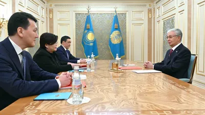 Президент қабылдауы, Ақорда, Мемлекет басшысы, Ерлан Қарин, Эльвира Әзімова, Ержан Жиенбаев, сурет - Zakon.kz жаңалық 27.01.2026 17:30