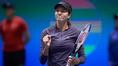 Анна Данилина теннистен Australian Open-2026 турнирінің финалына шығу үшін бақ сынайды, сурет - Zakon.kz жаңалық 28.01.2026 17:09