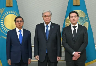 Тоқаев қазақстандық IT-кәсіпкерлер Ерзат Дулат пен Мұрат Әбдірахмановты қабылдады, сурет - Zakon.kz жаңалық 28.01.2026 17:00