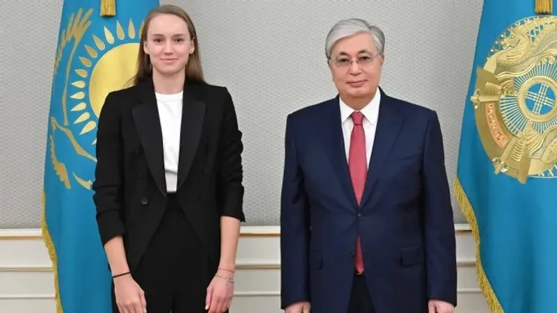 Тоқаев Рыбакинаны Australian Open теннис турнирінің финалындағы жеңісімен құттықтады