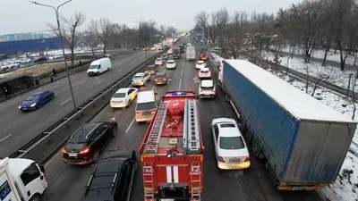 Акция, Алматы, ТЖМ, жол бер, өрт сөндіру көлігі, сурет - Zakon.kz жаңалық 31.01.2026 15:51