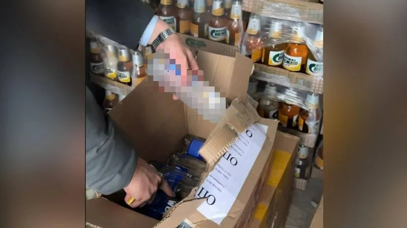 Алматыда полиция алкоголь өнімдерін заңсыз сату деректерін анықтады